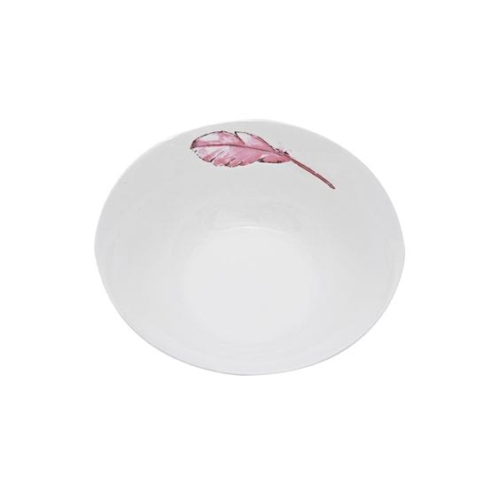 Alice Peto Flamingo Feather Cereal Bowl 18cm Pink - £16.00
