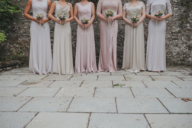 peach meringue bridesmaid dress