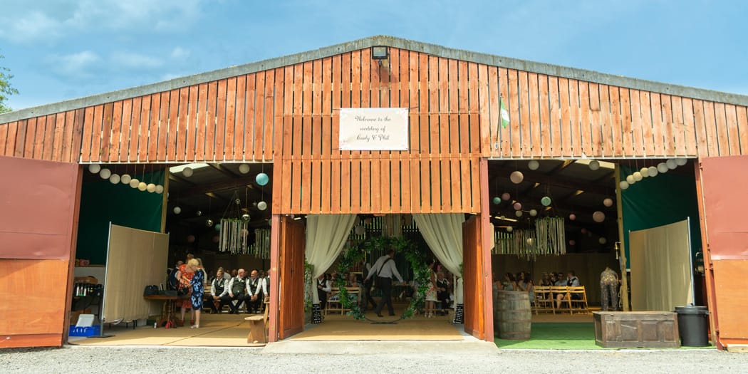 The Wedding Barn Wedding Fayre at Gwaenynog Farmhouse