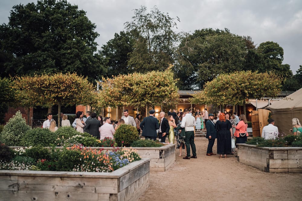 Image by <a class="text-p3" href="http://bloomweddings.co.uk" target="_blank">Bloom Weddings</a> at Thorpe Garden.