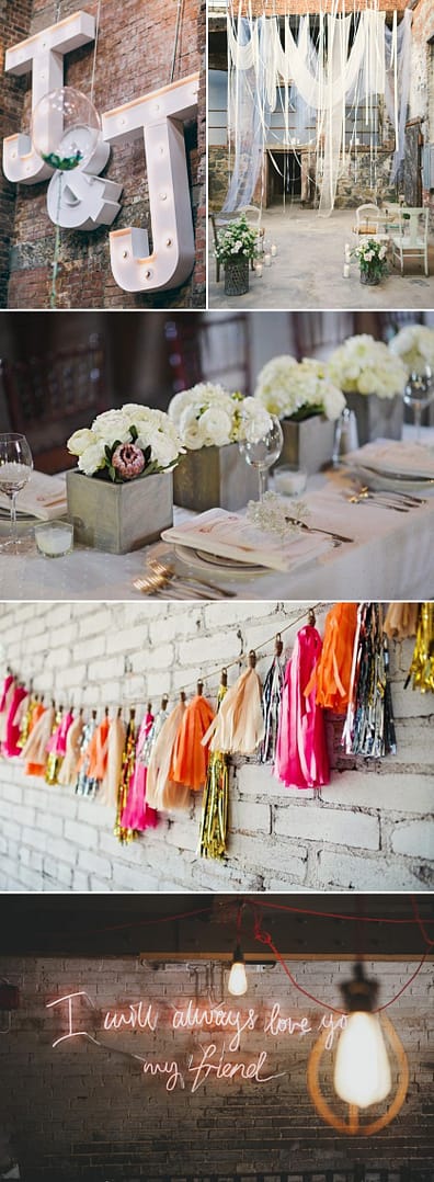 Coco Wedding Venues - City Chic Wedding Style - Decor.