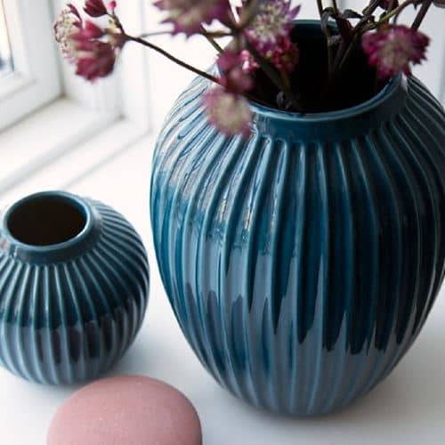 Kahler Hammershøi Vase Mini, Petrol - £20.00.