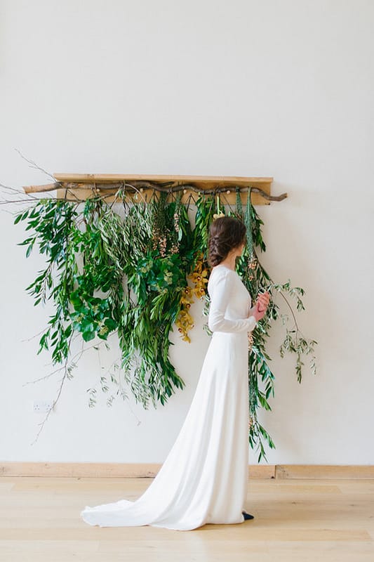 The 2017 Wedding Trend Report - Strong Statement Greens.