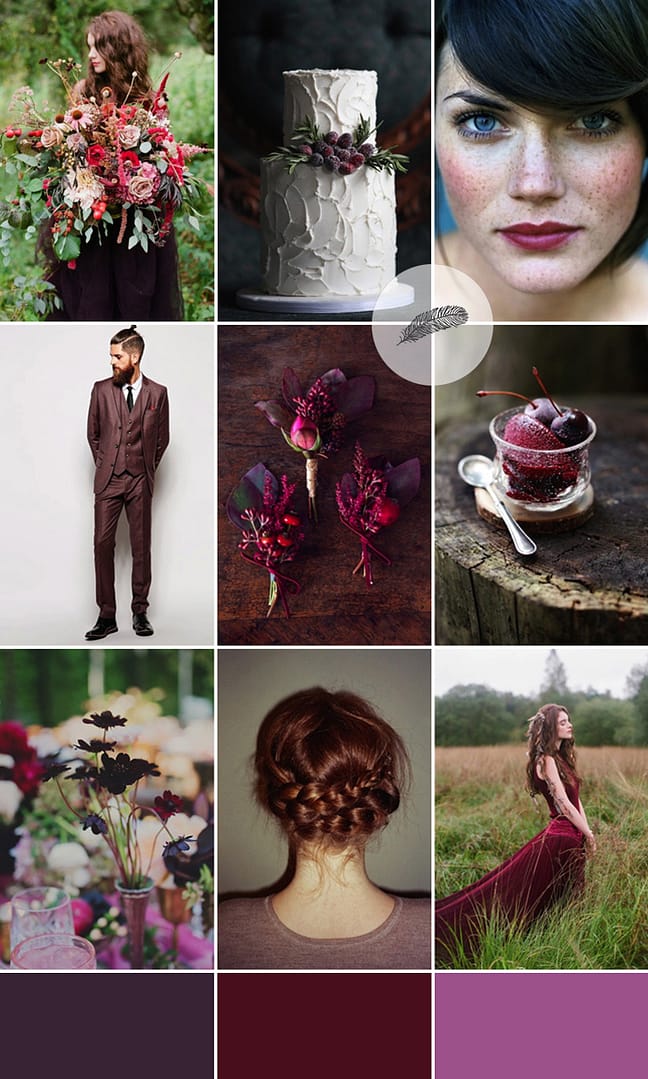 berry-boho-wedding-inspiration-coco-wedding-venues-colour-palette