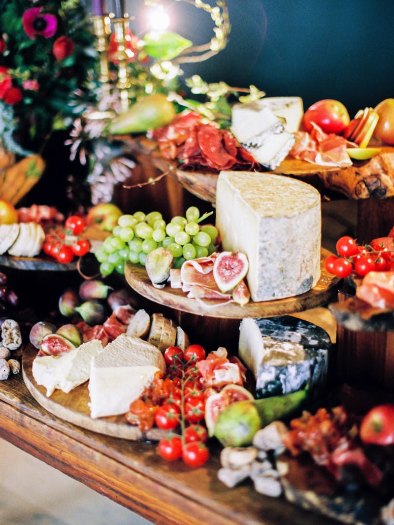 The 2017 Wedding Trend Report - Gourmet Grazing Stations.