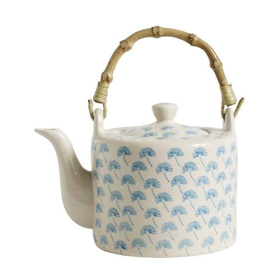 Nordal Blossom Dandelion Teapot 800ml, Turquoise - £30.00