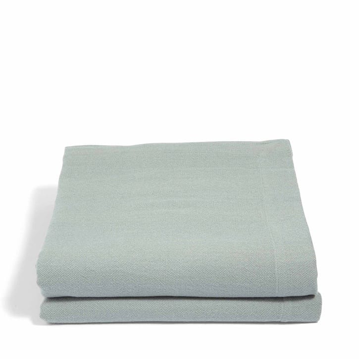 Soho Home Kinsey Merino Wool Blanket, Duck Egg.