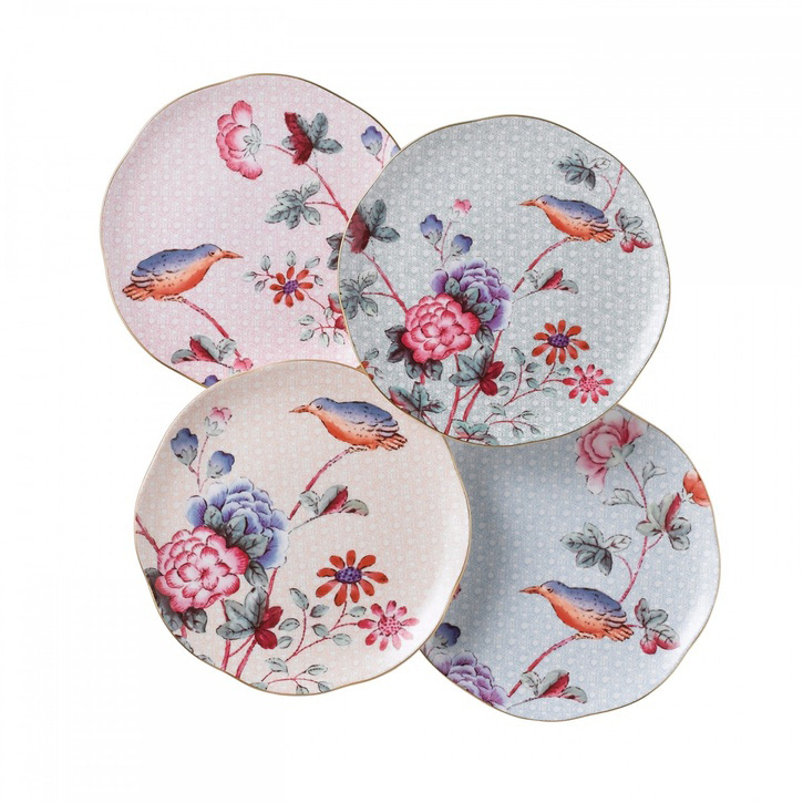 Wedgwood Cuckoo Set of 4 Tea Plates - £75.00.