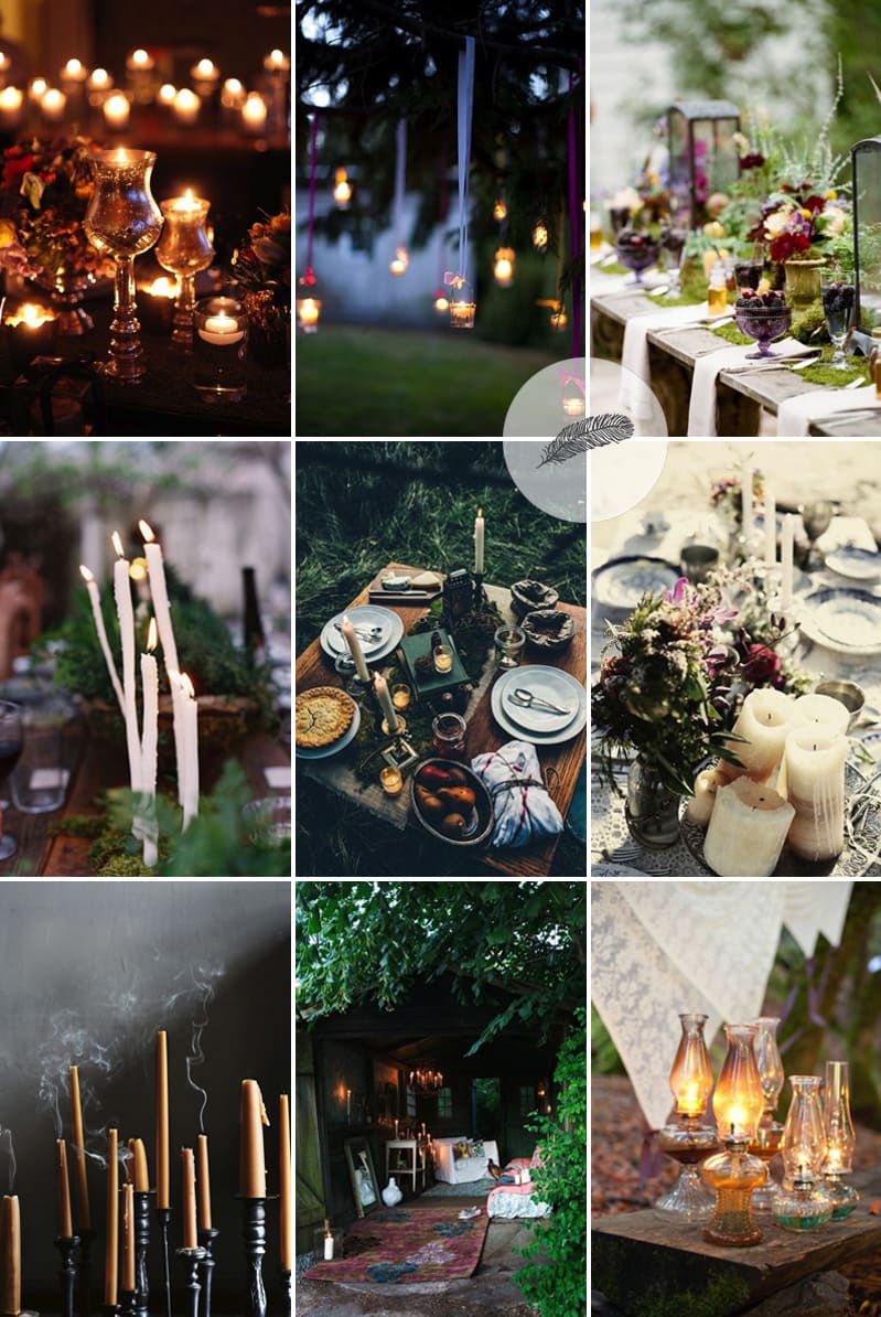 Coco Wedding Venues - Bohemian Beats Candle Inspiration.