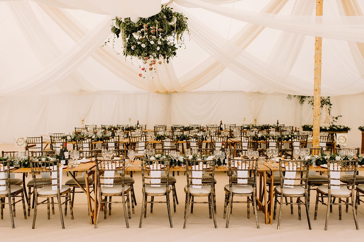 Wedding marquee tent best sale