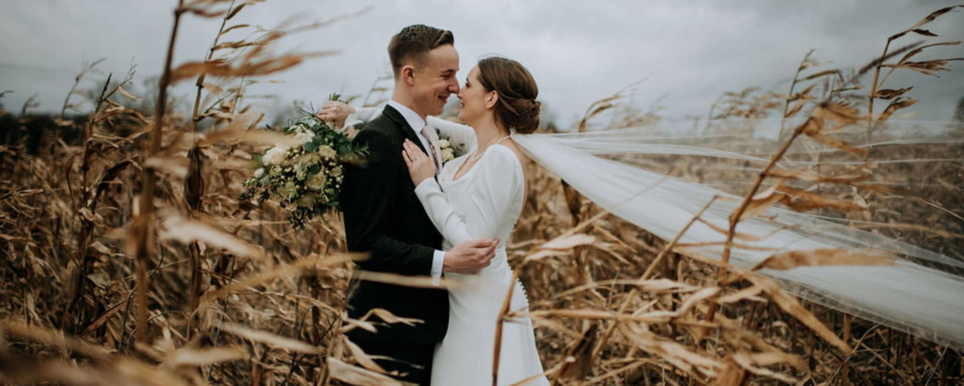 Bethan & Ashley: A Winter Wedding at Abbey Farm