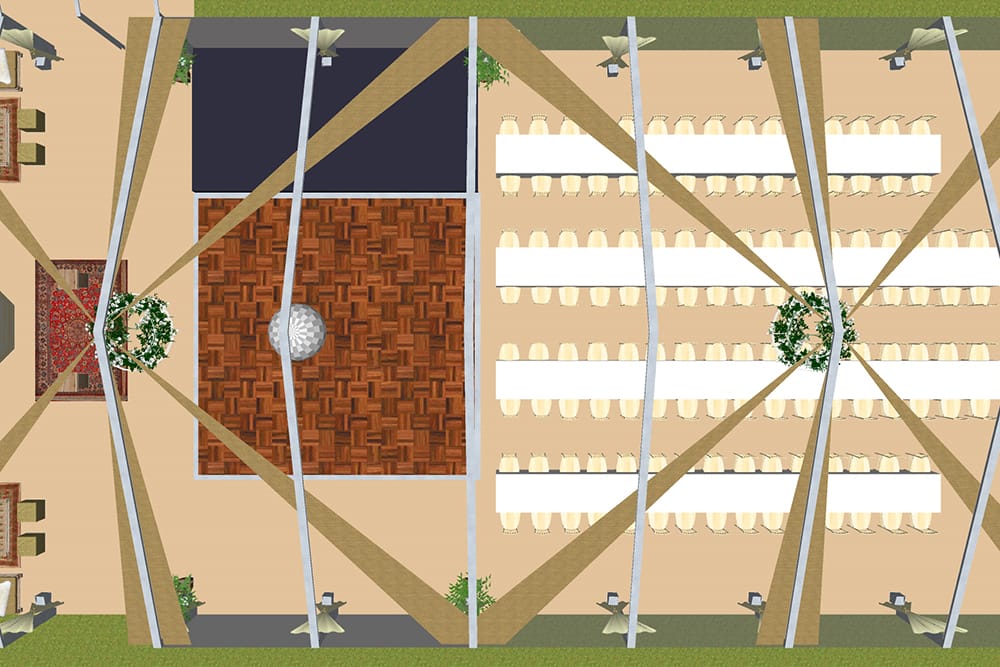 Image courtesy of Arabian Tent Company.