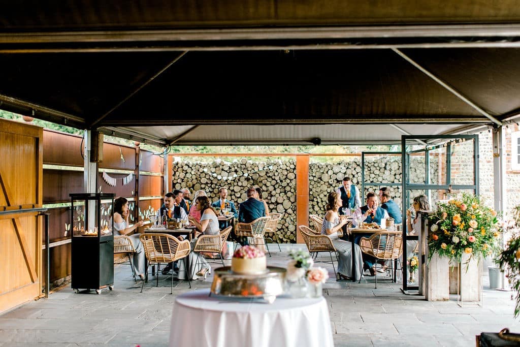 Image by <a class="text-p3" href="https://www.helencawte.com" target="_blank">Helen Cawte Photography</a> at <a class="text-p3" href="https://cocoweddingvenues.co.uk/coco_listing/southend-barns/" target="_blank">Southend Barns</a>.