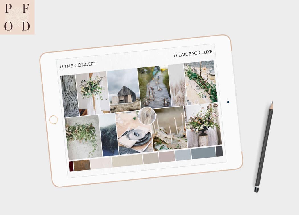 Wedding Design, Wedding Moodboard, Pocketful of Dreams