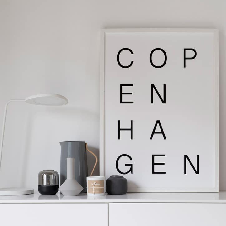 SOOuk 'Copenhagen' Print - 30 x 40cm.