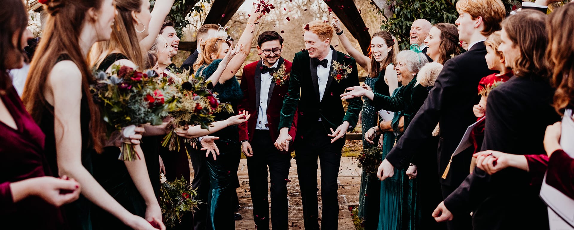 Tom & Josh: A Christmas Wedding Day at Millbridge Court