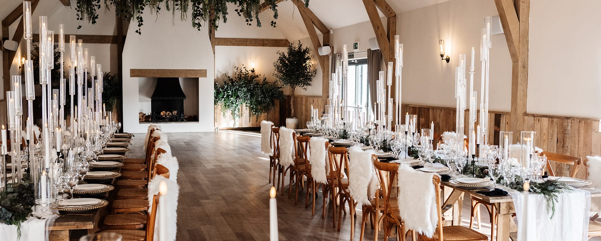 Rustic Winter Luxury at The River Barn
