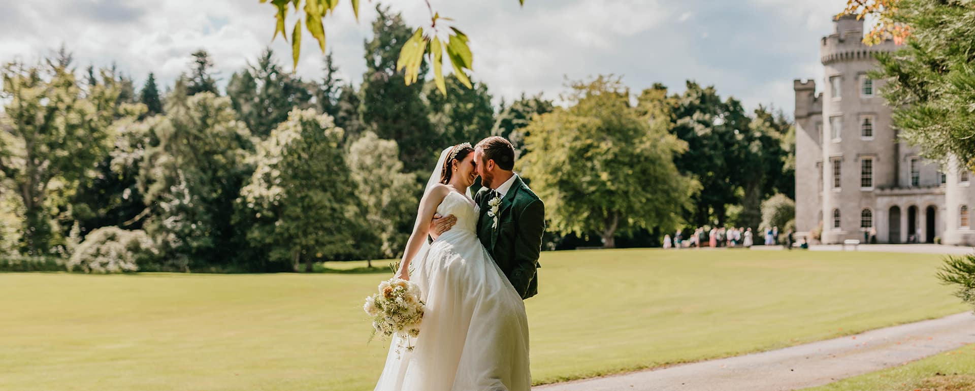 Cat & David: A Highland Fairytale Wedding at Cluny Castle