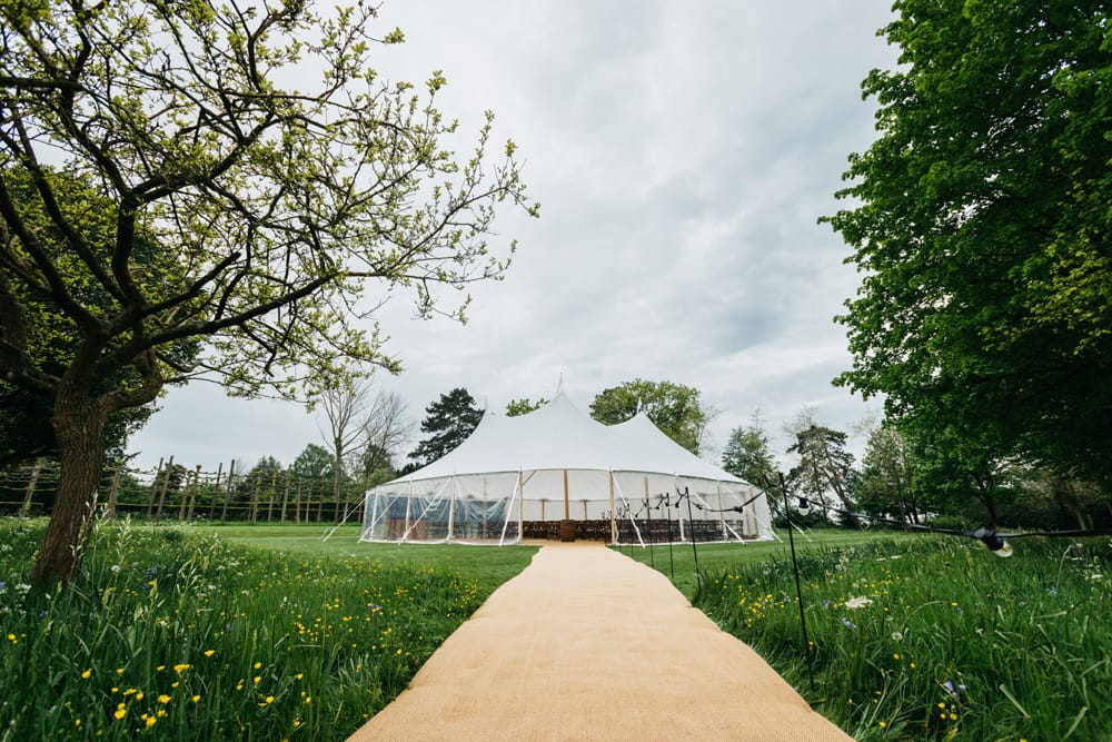 The Croquet Lawn at Fanhams Hall