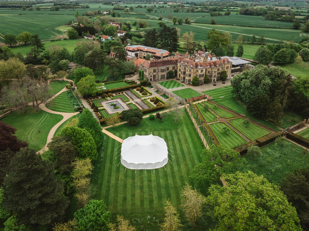 The Croquet Lawn at Fanhams Hall