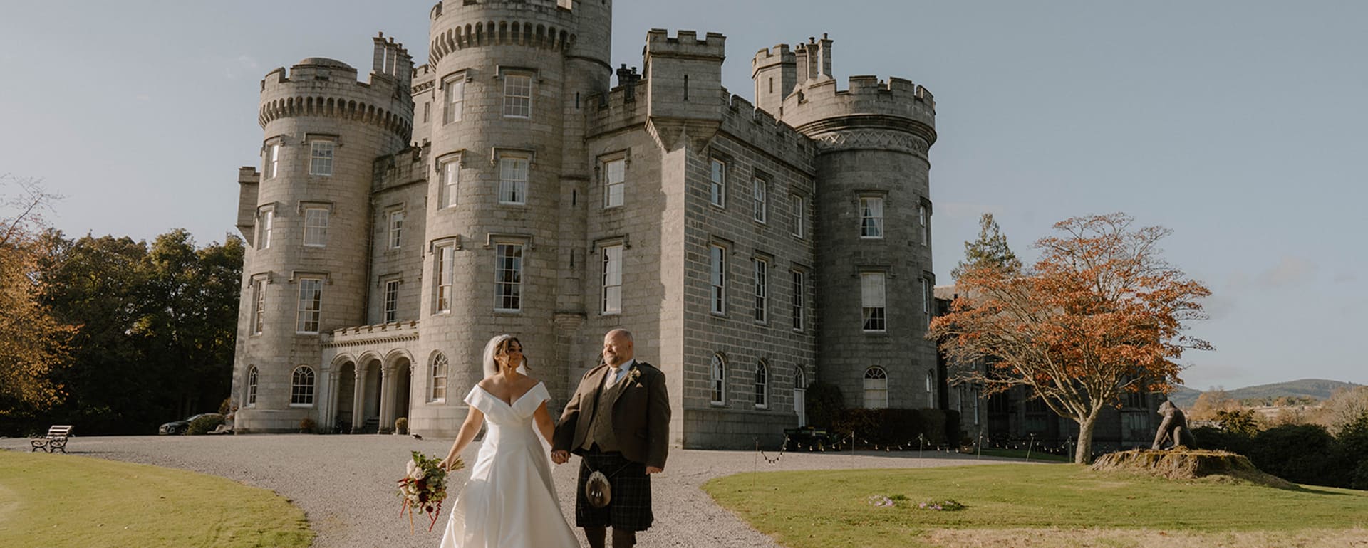 Emily & Steve: Romance, Family and Fireworks at Cluny Castle