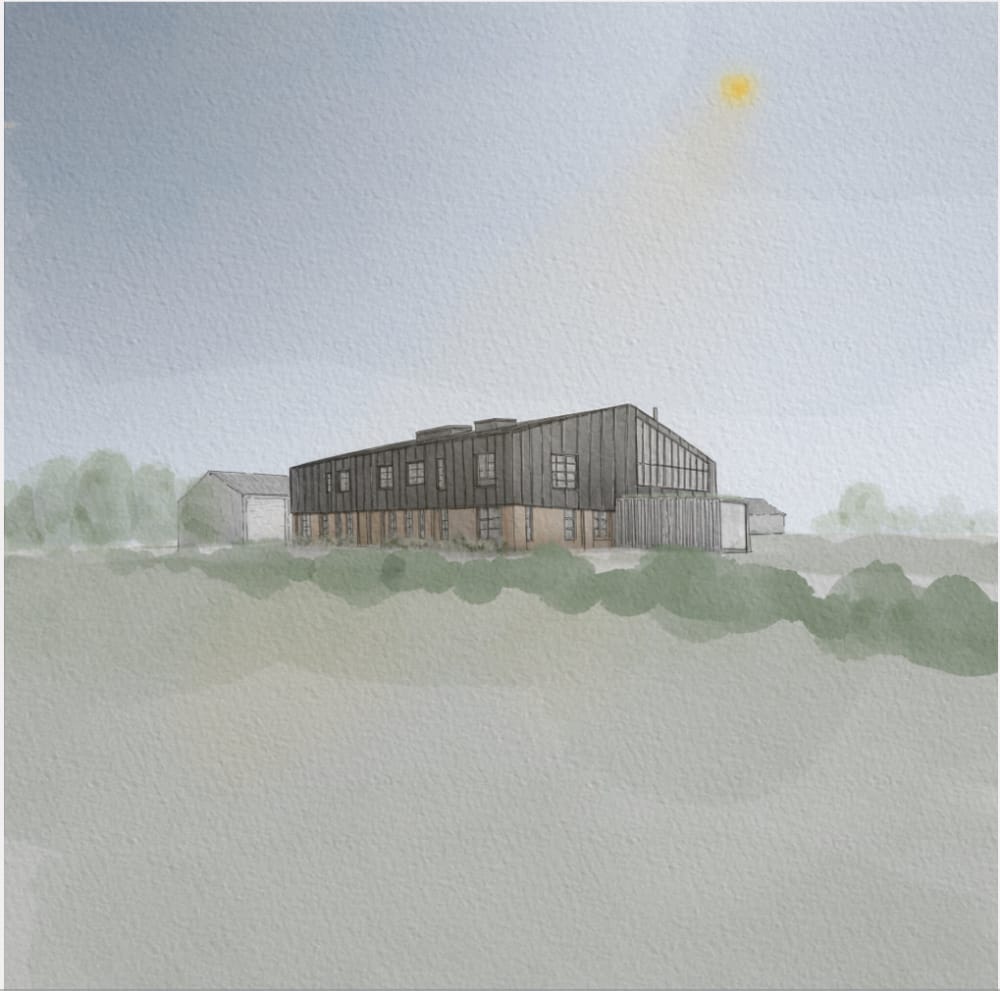 Sandon Manor House & Grain Barn