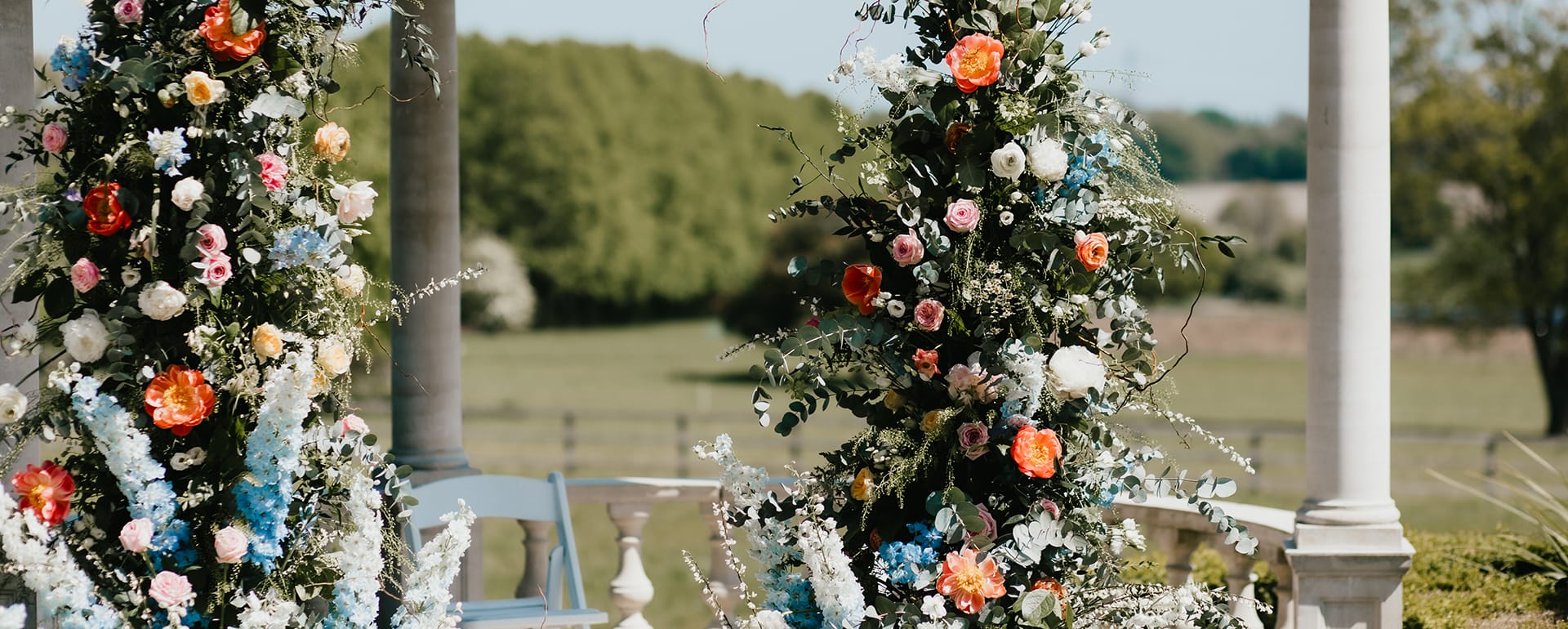 Soft Hues and Summer Skies at Froyle Park