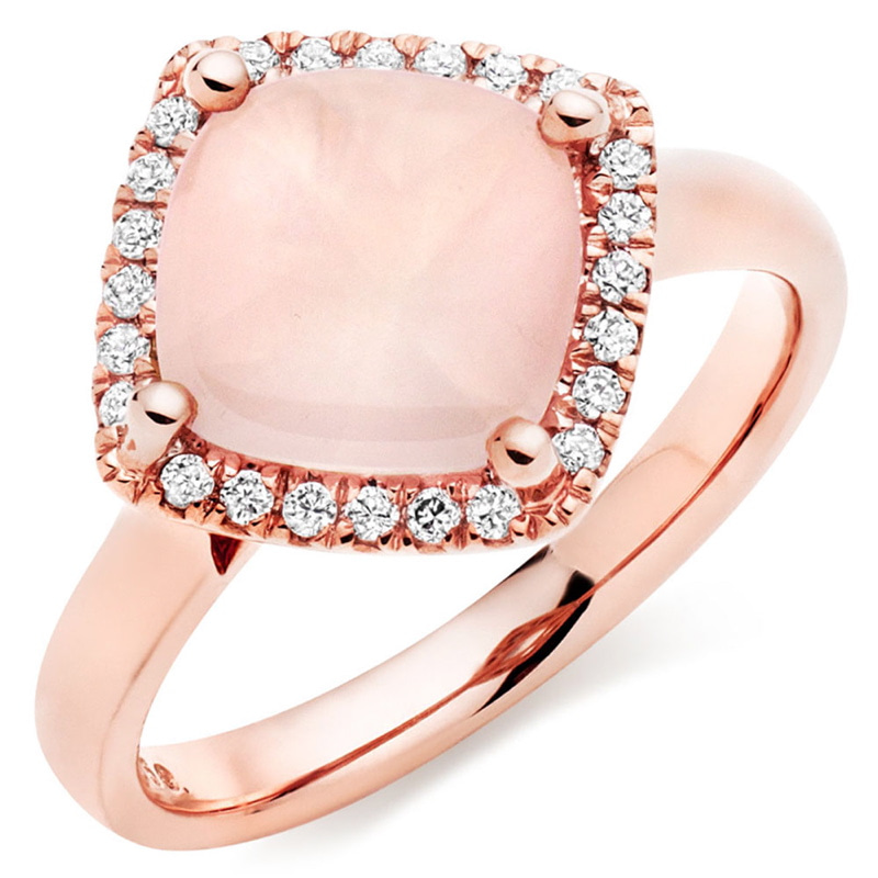 Morganite ring deals beaverbrooks