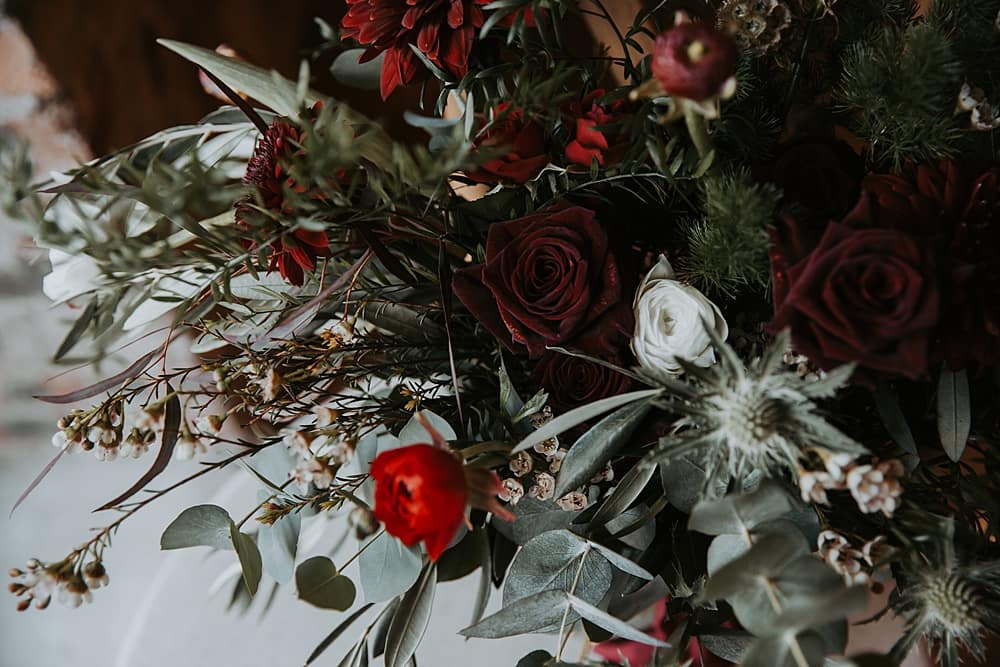 Winter Glam Wedding Inspiration at Low Hall The Lakes, Cumbria