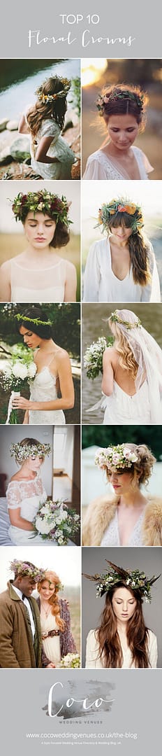 10-floral-crowns-bridal-inspiration-coco-wedding-venues-pinterest