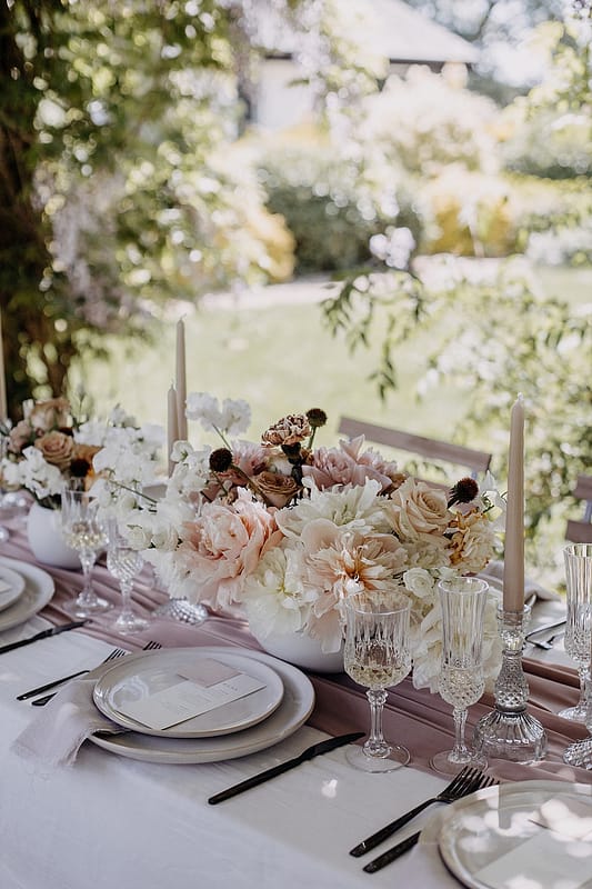 Wedding Inspiration | Neutral Minimalism at Waresley Park Estate