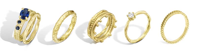 Handmade Gold Engagement Rings 2