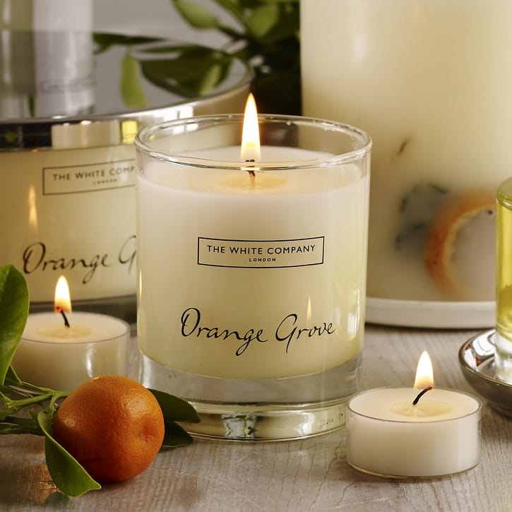 The White Company Orange Grove Candle £20.00.