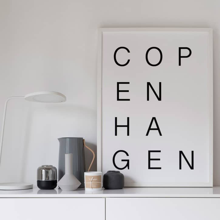 SOOuk 'Copenhagen' Print - 30 x 40cm.