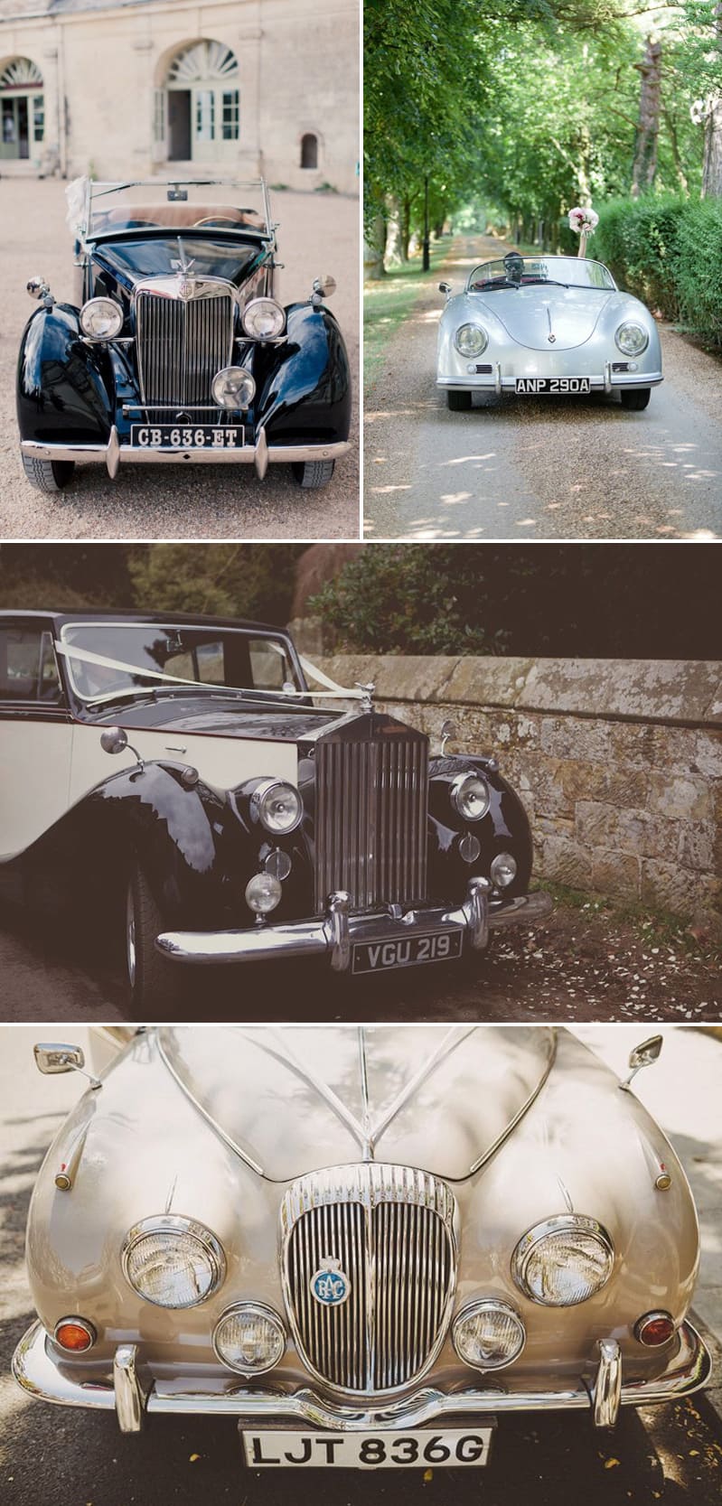 Coco Wedding Venues - Classic Elegance - Wedding Style Category - Classic Cars.