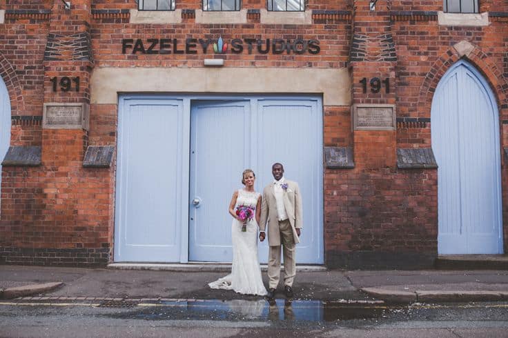 Coco Wedding Venues - City Chic Wedding Style - Fazeley Studios.