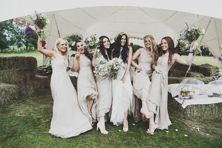 Coco Wedding Venues - A Guide to Bridesmaid Fashion Part One - Image by Anna Hardy Photography.