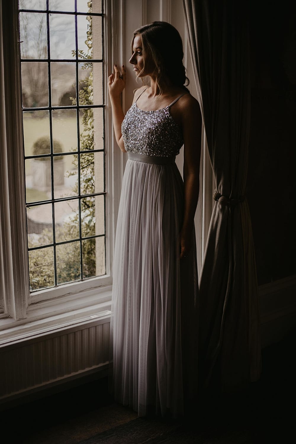 Romantic Bridesmaid Editorial at Falcon Manor